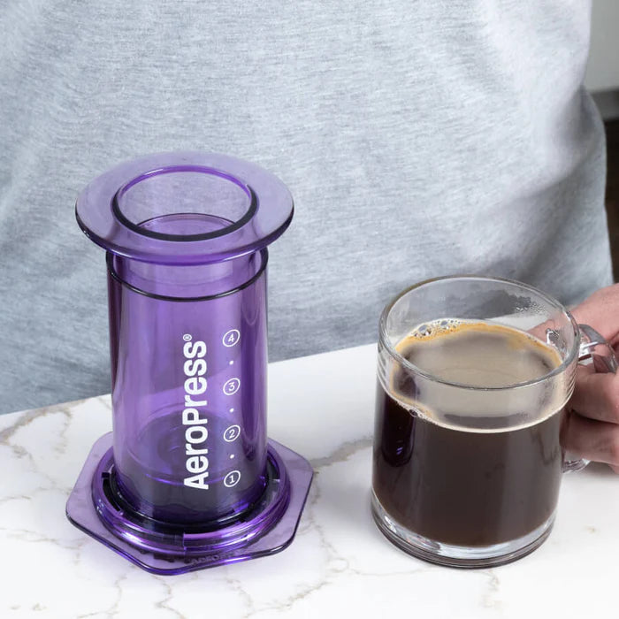 AeroPress Coffee Maker - Purple