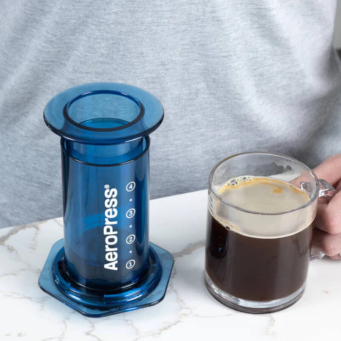 AeroPress Coffee Maker - Blue