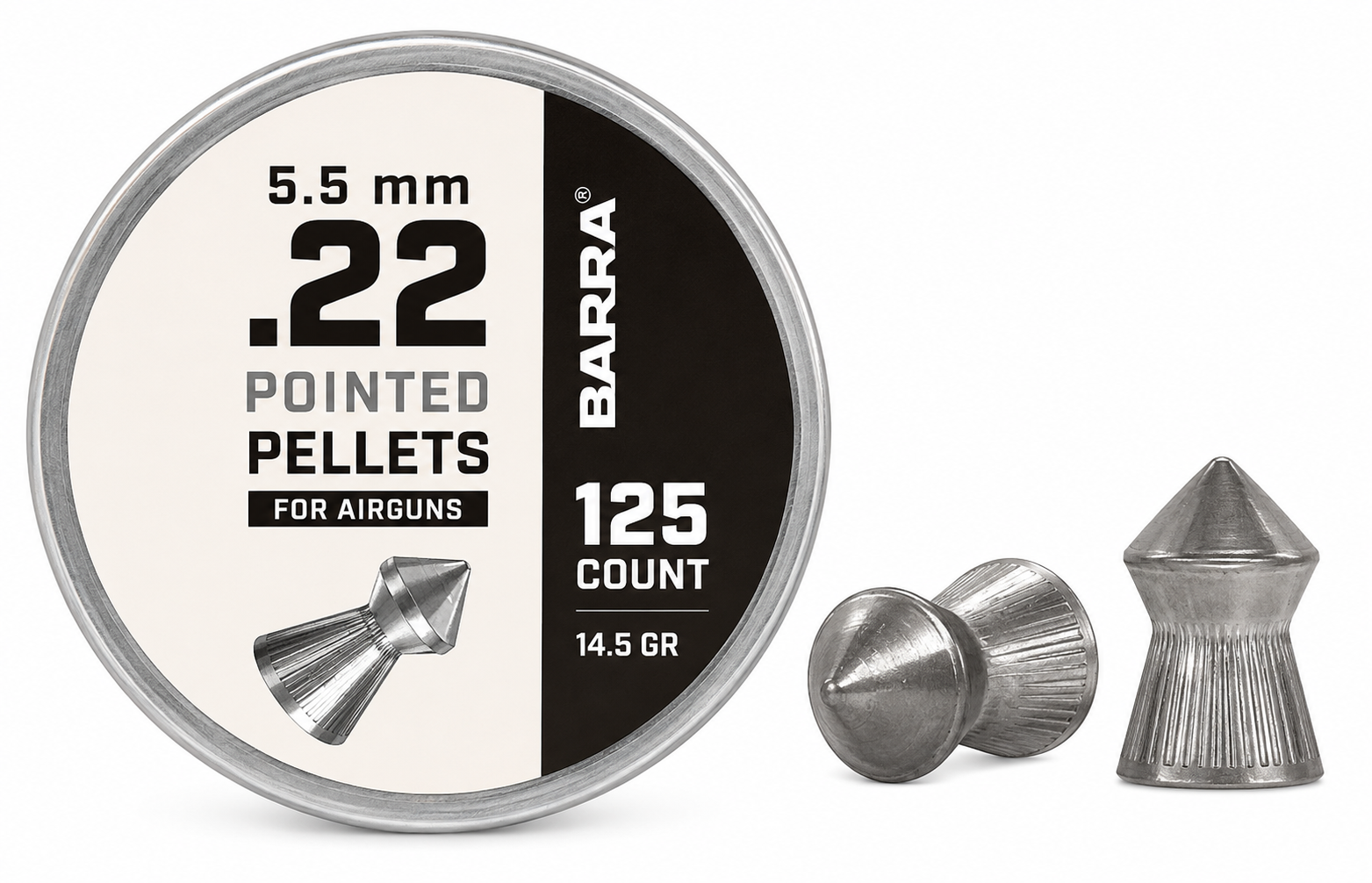 Barra Bowie Hollow Tipped .177 Pellets - 250 Count