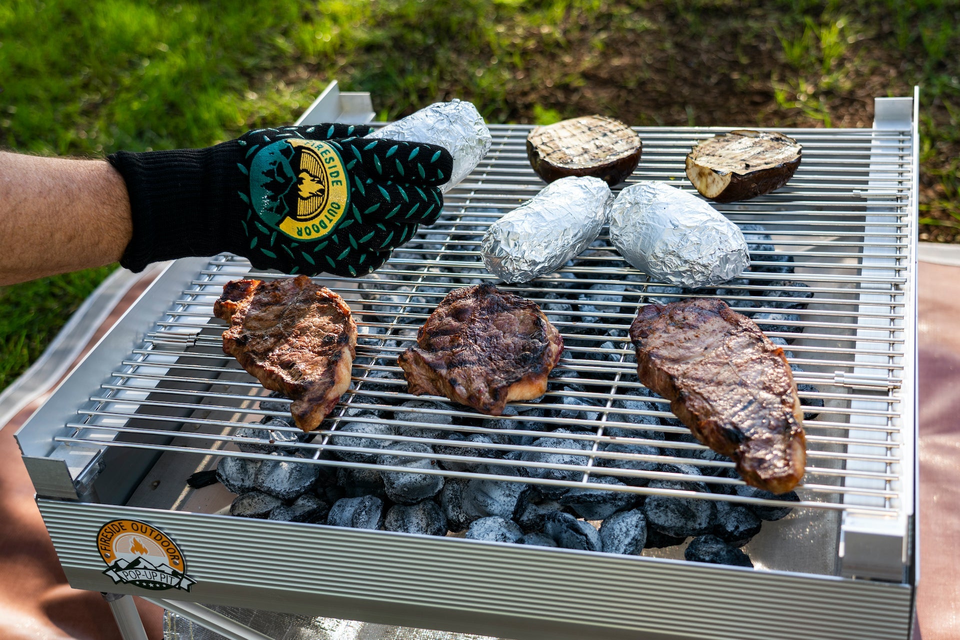 Quad-Fold Grill Grate