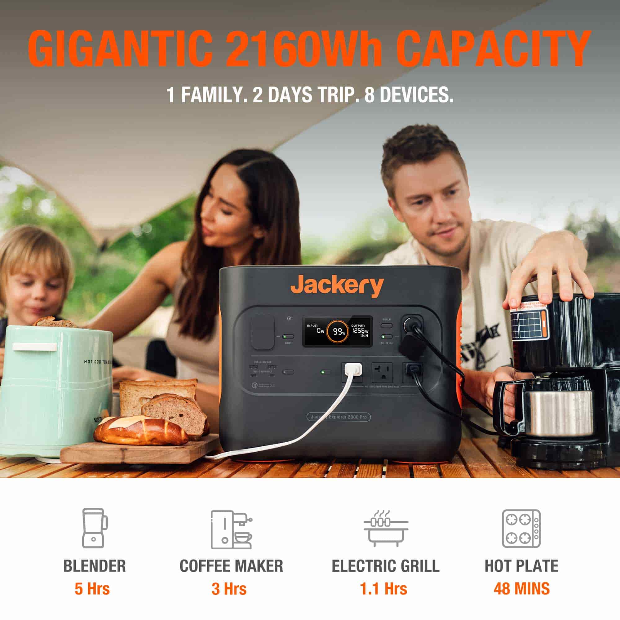 Jackery Explorer 2000 Pro Portable Power Station