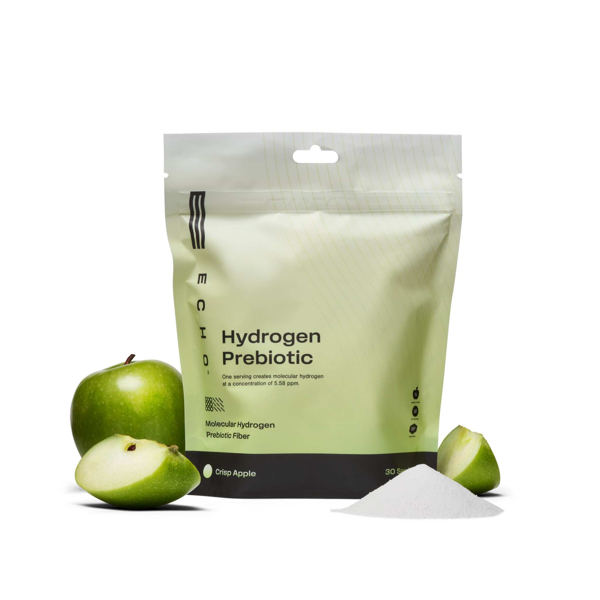 Hydrogen Prebiotic Stick Pack 30-pack boosting energy gut health and recovery