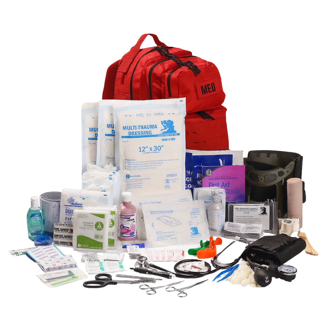 Tactical Trauma Backpack w/Adv Bleeding Control