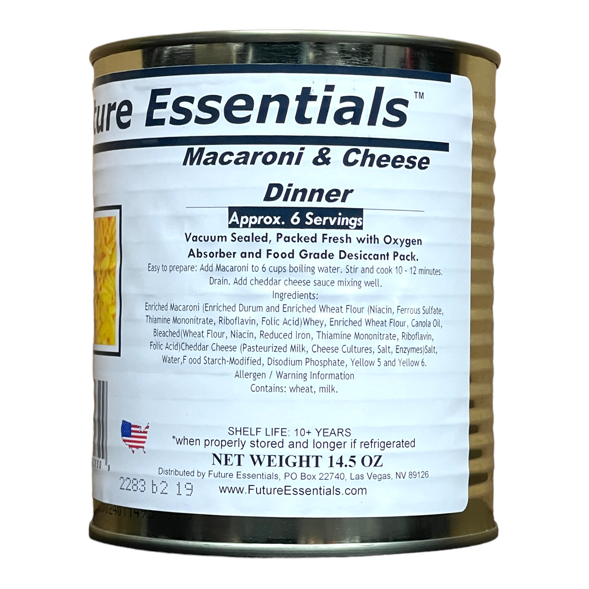 Future Essentials Macaroni & Cheese