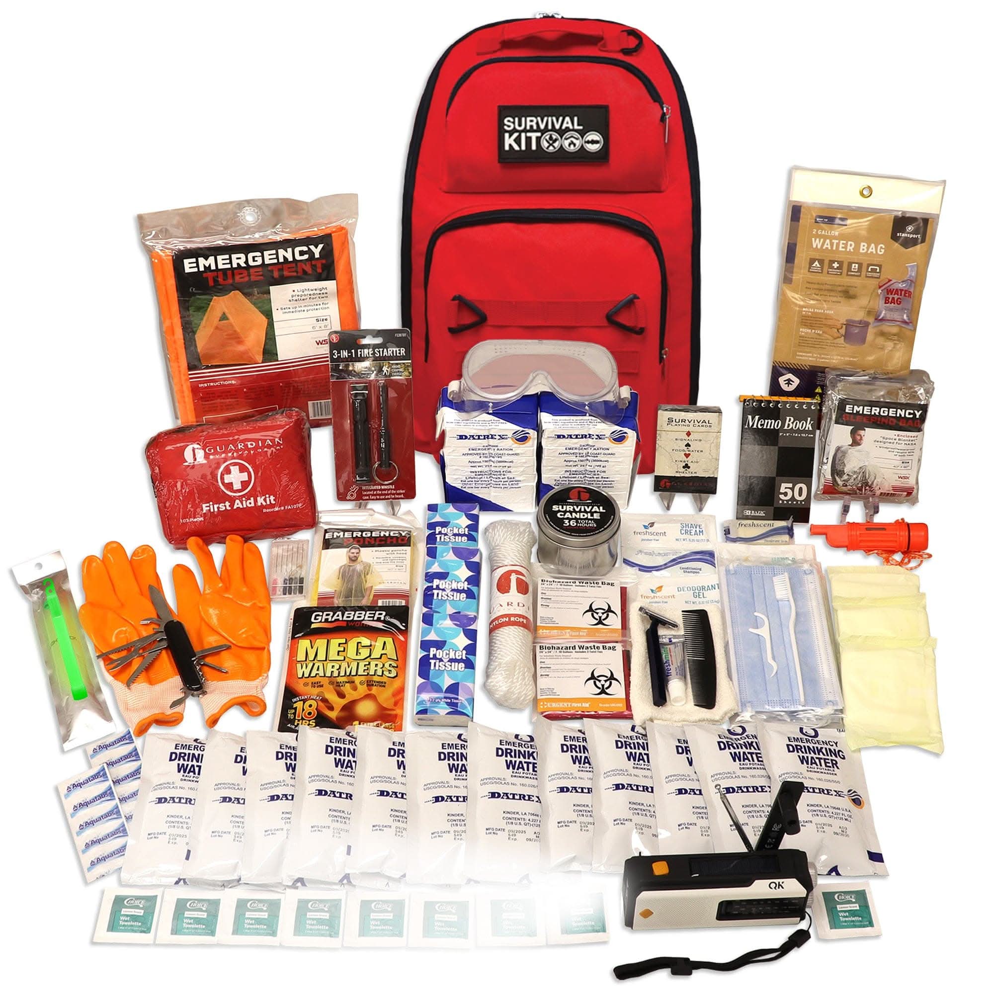 quakekits.com Emergency Kit Completely Prepared Emergency Kit Completely Prepared Emergency Kit