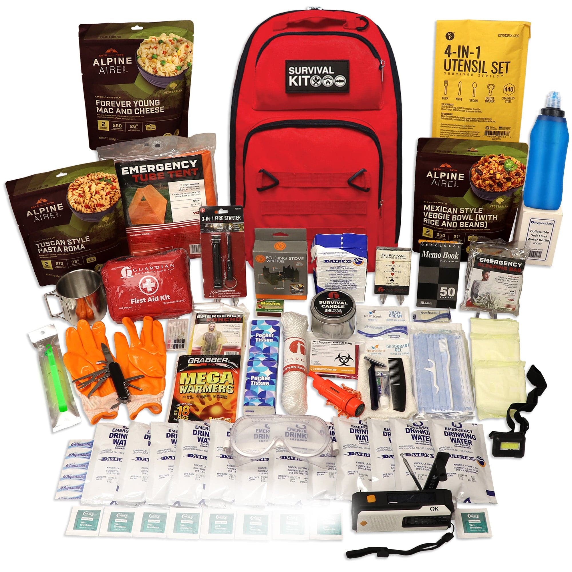 quakekits.com Emergency Kit Extensively Prepared Emergency Kit Extensively Prepared Emergency Kit