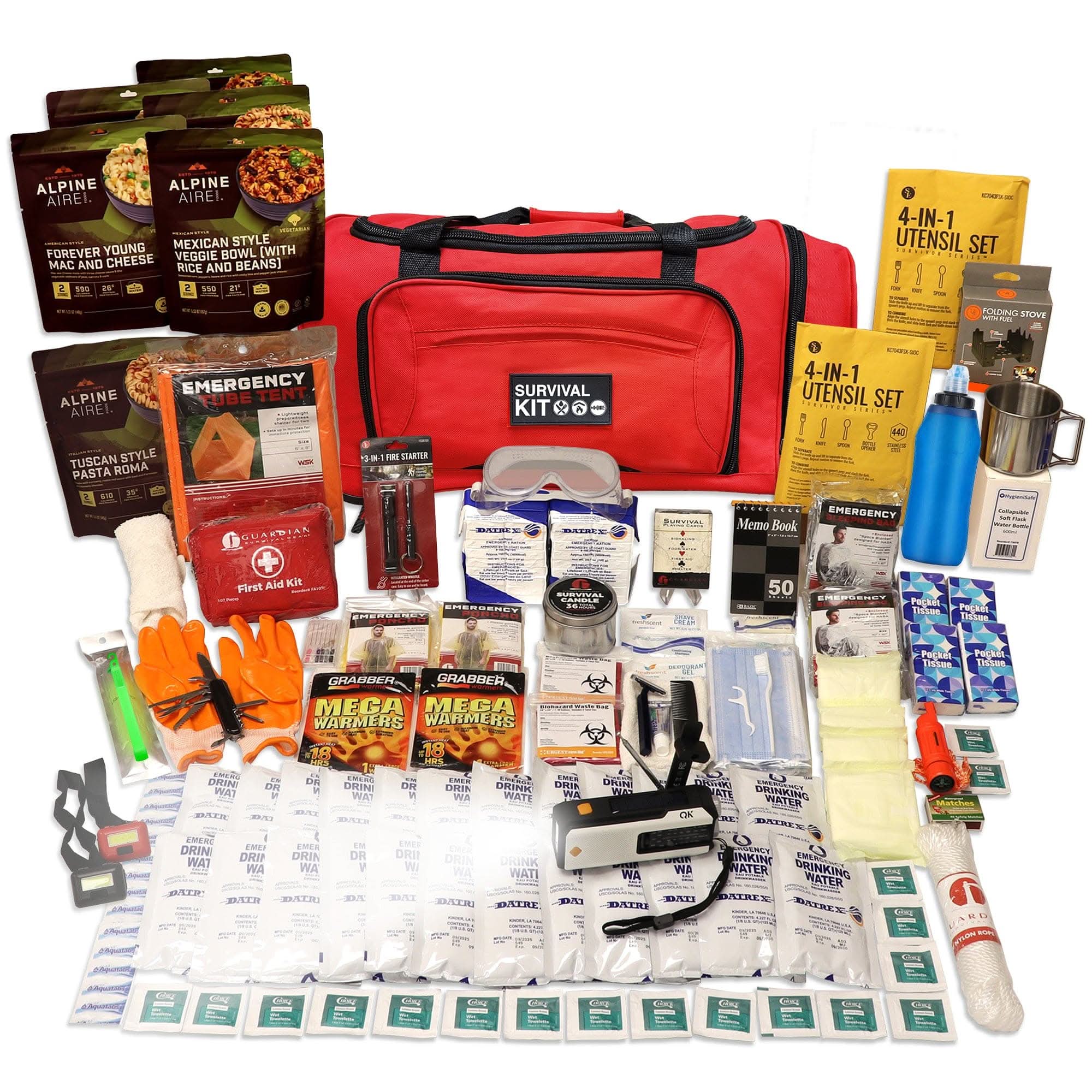 quakekits.com Emergency Kit Extensively Prepared Emergency Kit Extensively Prepared Emergency Kit