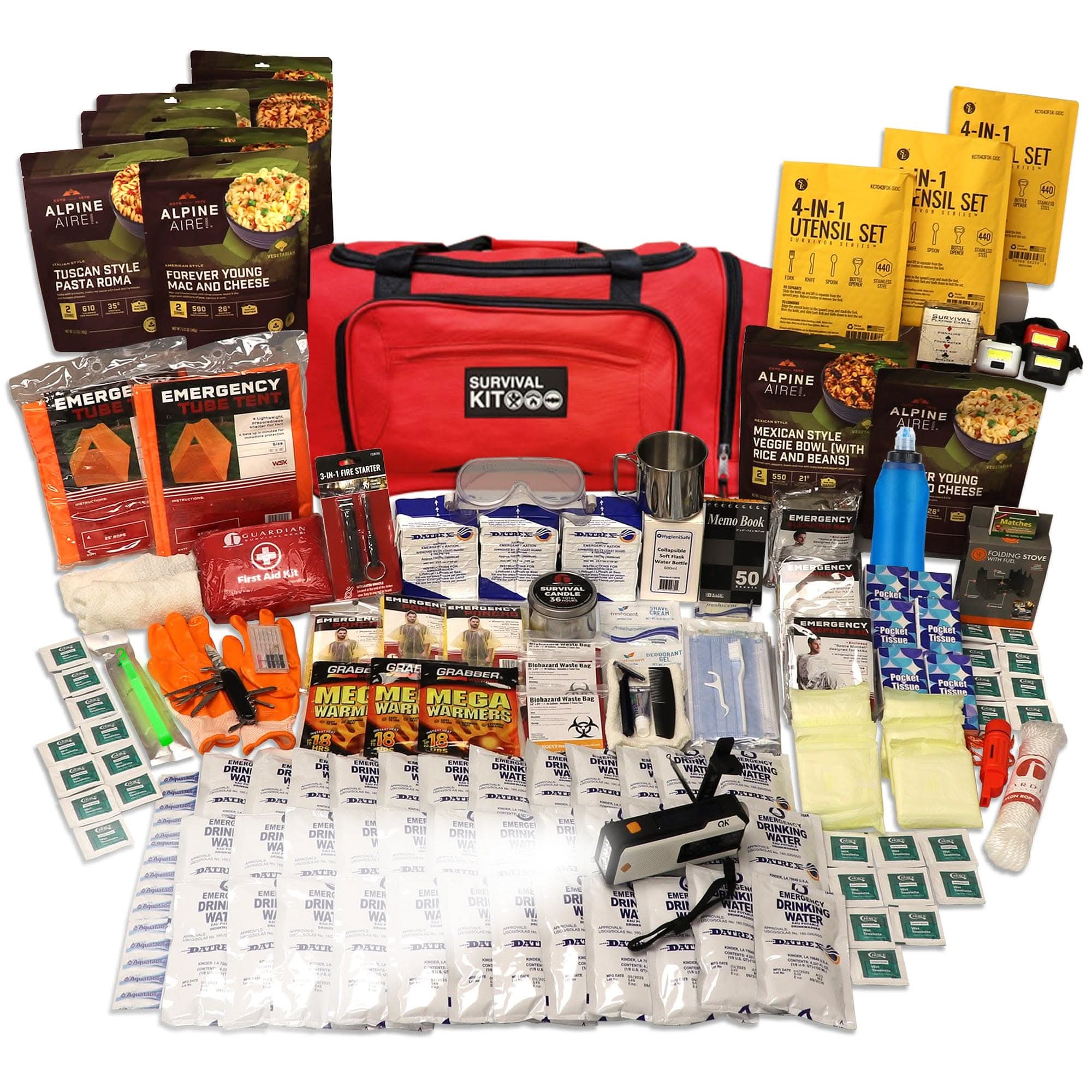quakekits.com Emergency Kit Extensively Prepared Emergency Kit Extensively Prepared Emergency Kit