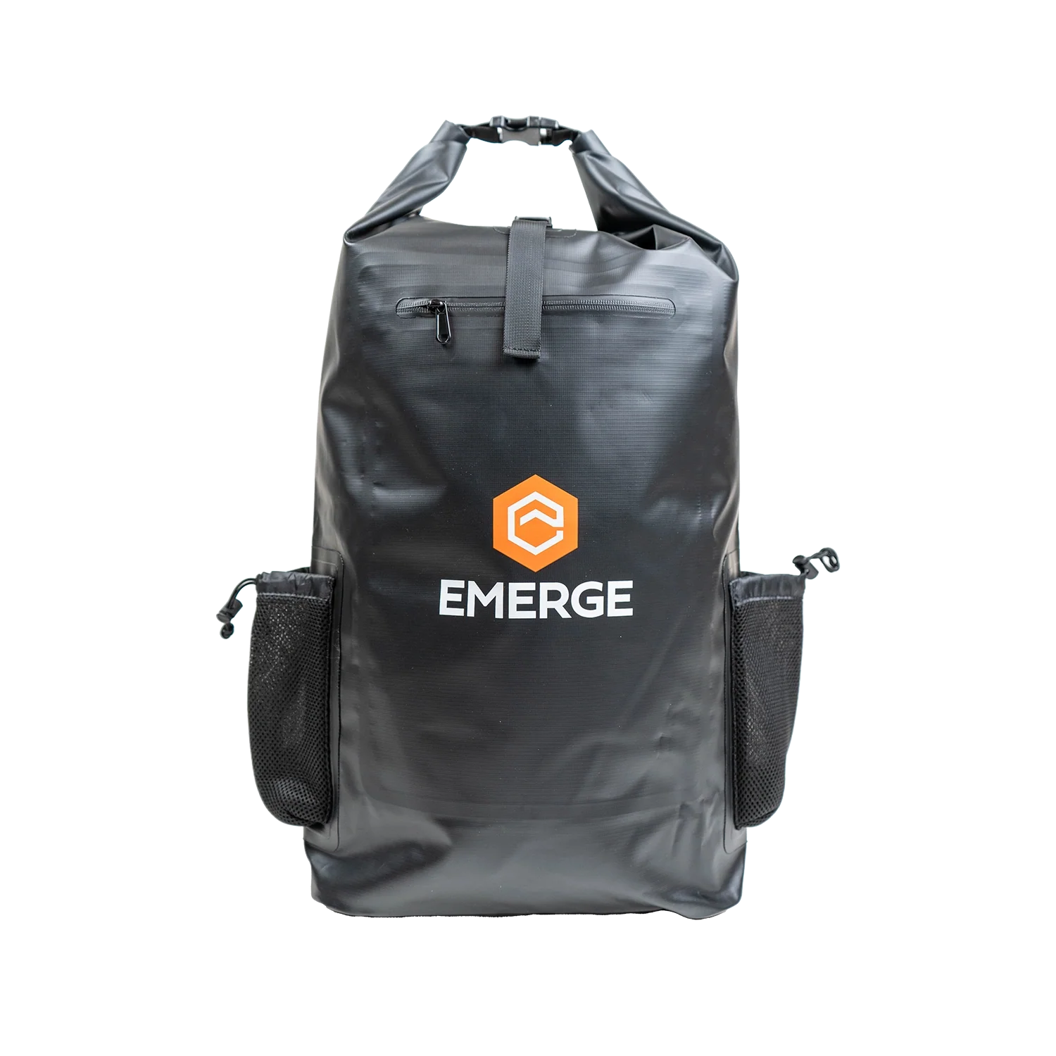 50L Heavy Duty Dry Bag w/ Straps - Black
