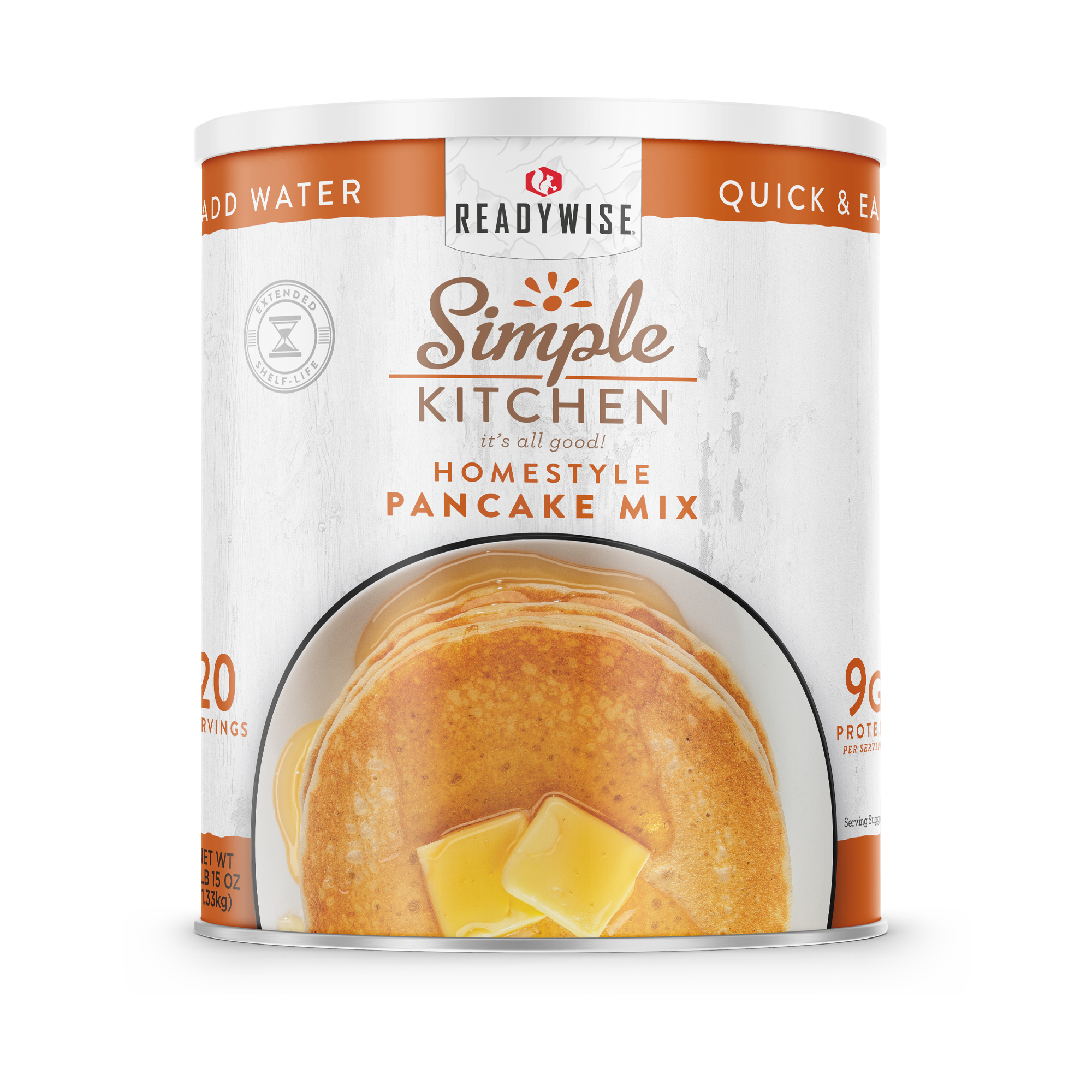 Simple Kitchen Pancake Mix- 20 Serving Can