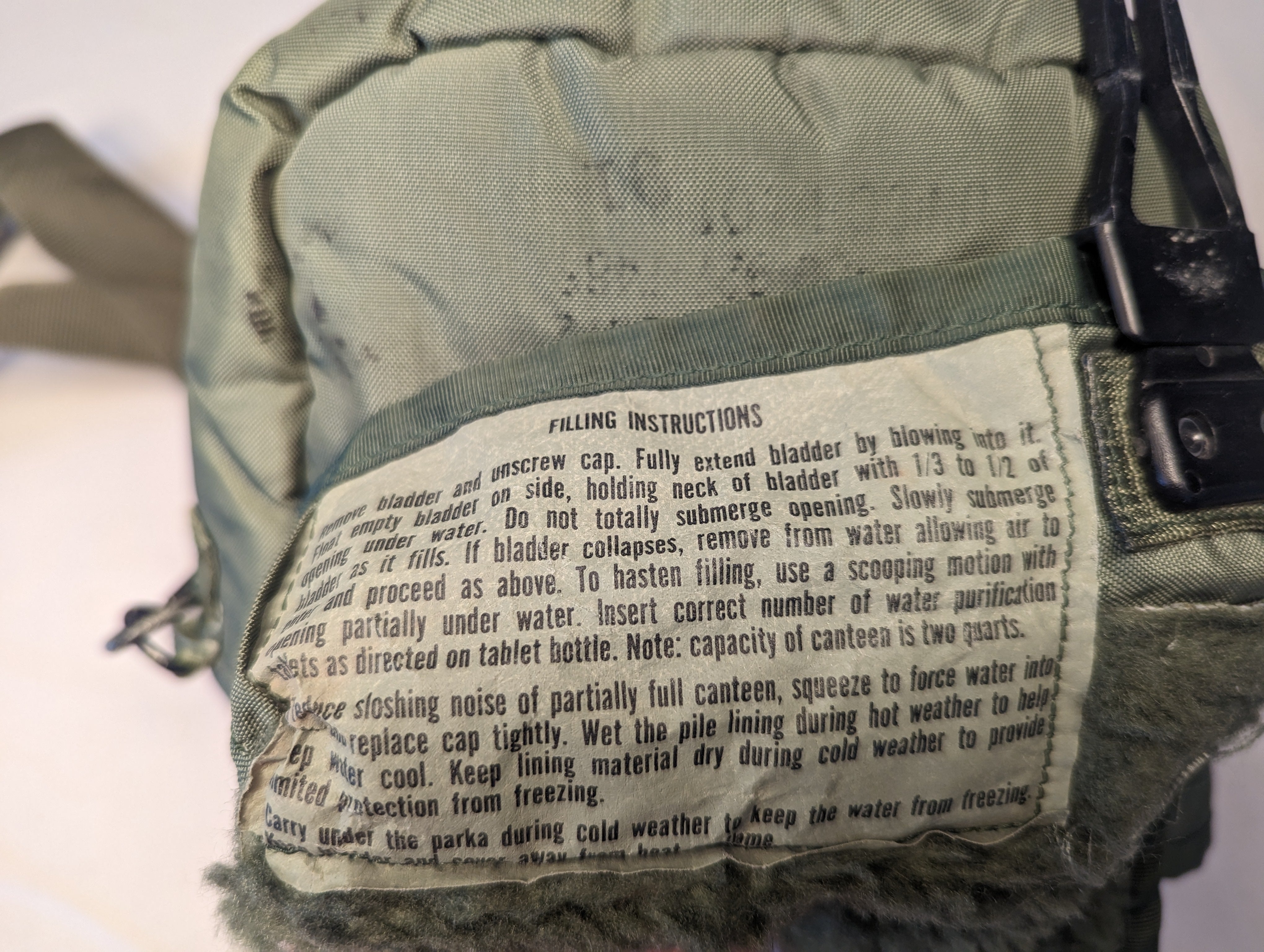 2Qt. Canteen Water Cover