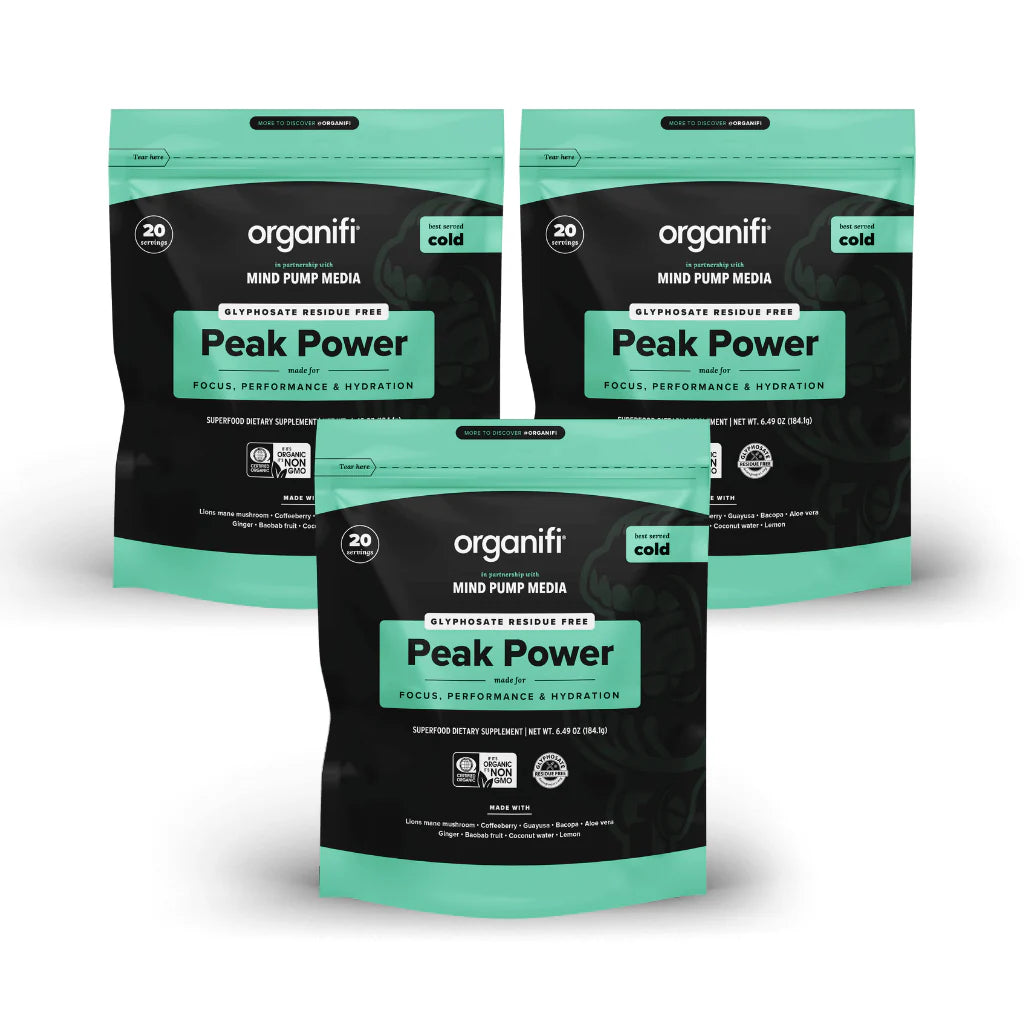 Organifi Peak Power 15ct Travel Packs