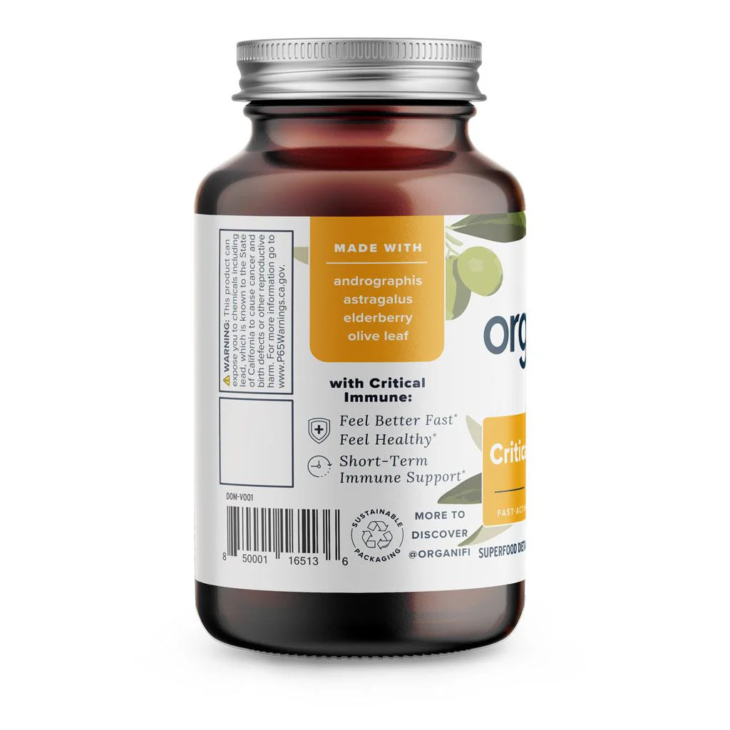 Organifi Critical Immune - 1 Bottle