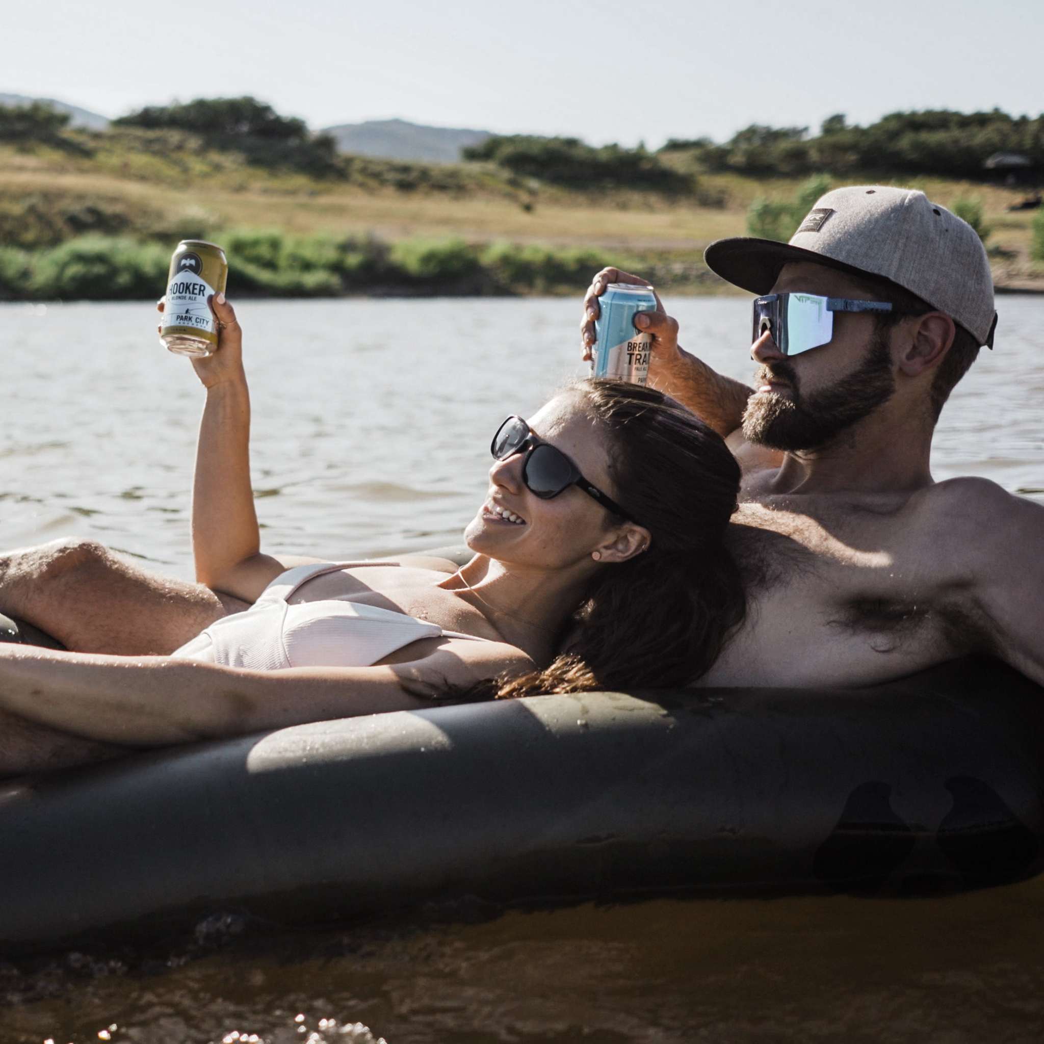 Lightweight and packable Rapid Raft by Uncharted Supply Co., ideal for fishing, camping, and emergencies