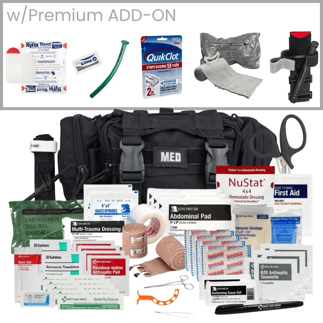 Rapid Response Trauma Kit w/Advanced Bleeding Control