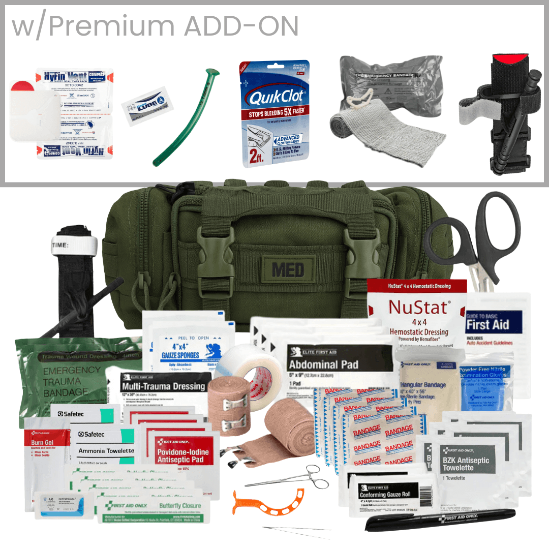 Rapid Response Trauma Kit w/Advanced Bleeding Control