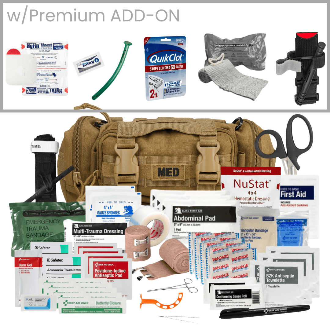 Rapid Response Trauma Kit w/Advanced Bleeding Control