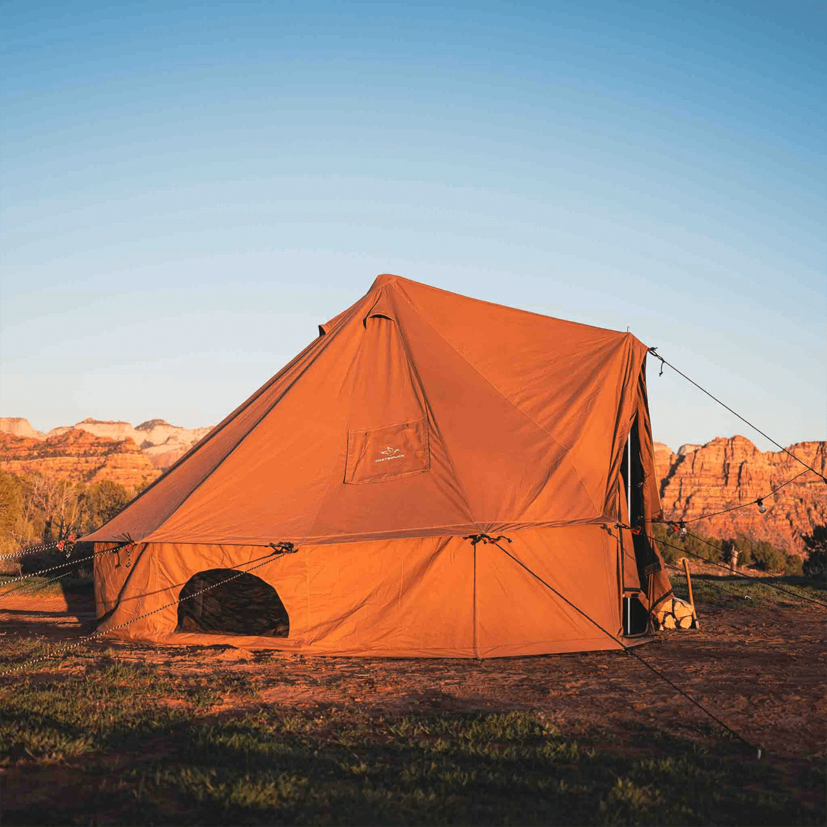 USED - 16' Regatta Bell Tent - Desert Red