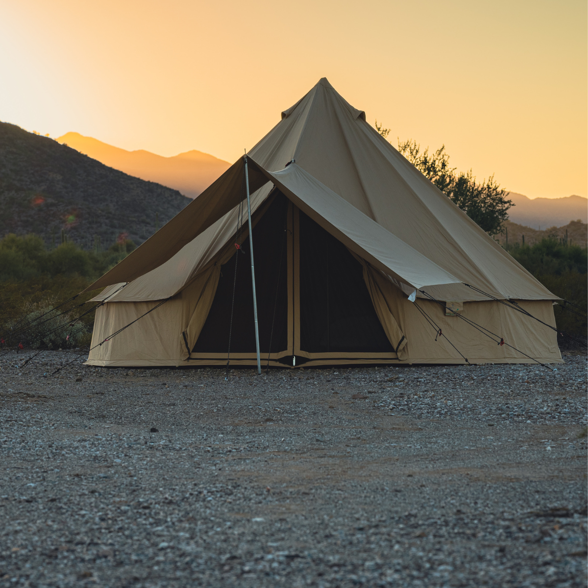 USED - 13' Regatta Bell Tent - Sandstone