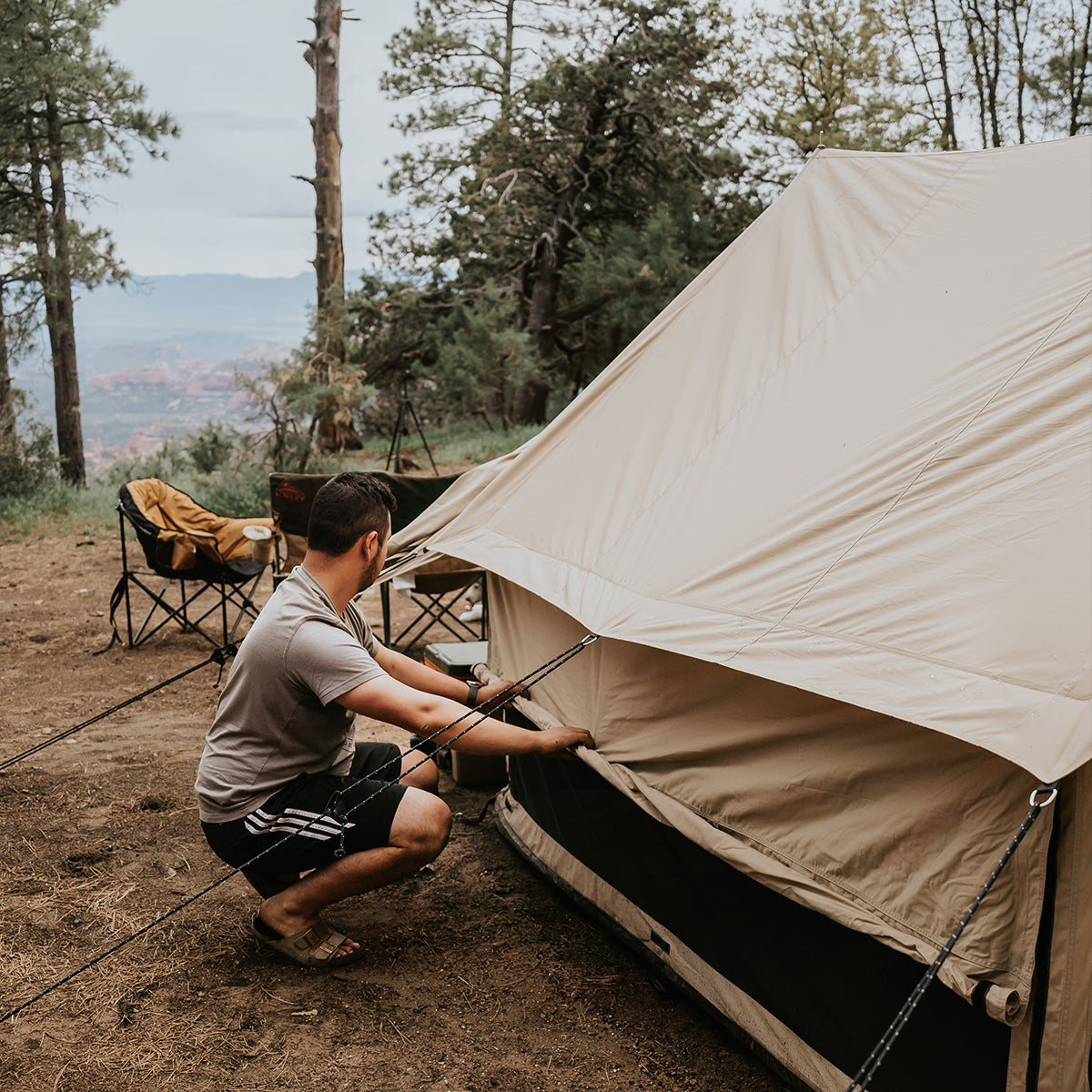 USED - Rover Scout Tent - 8'x9' Sandstone Beige
