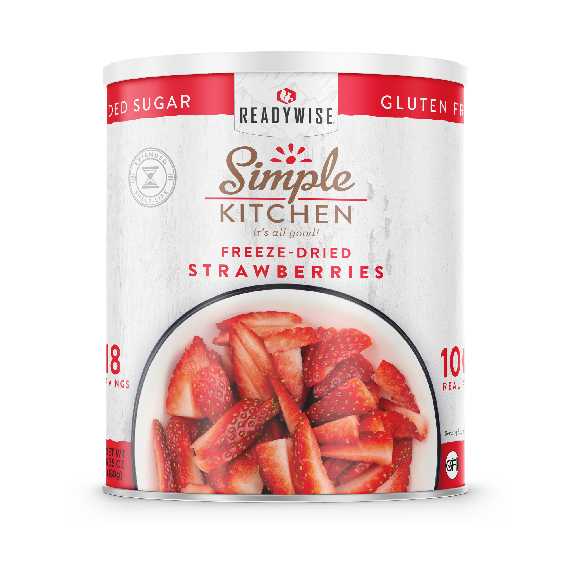 Simple Kitchen FD Sliced Strawberries - 18 Serving Can