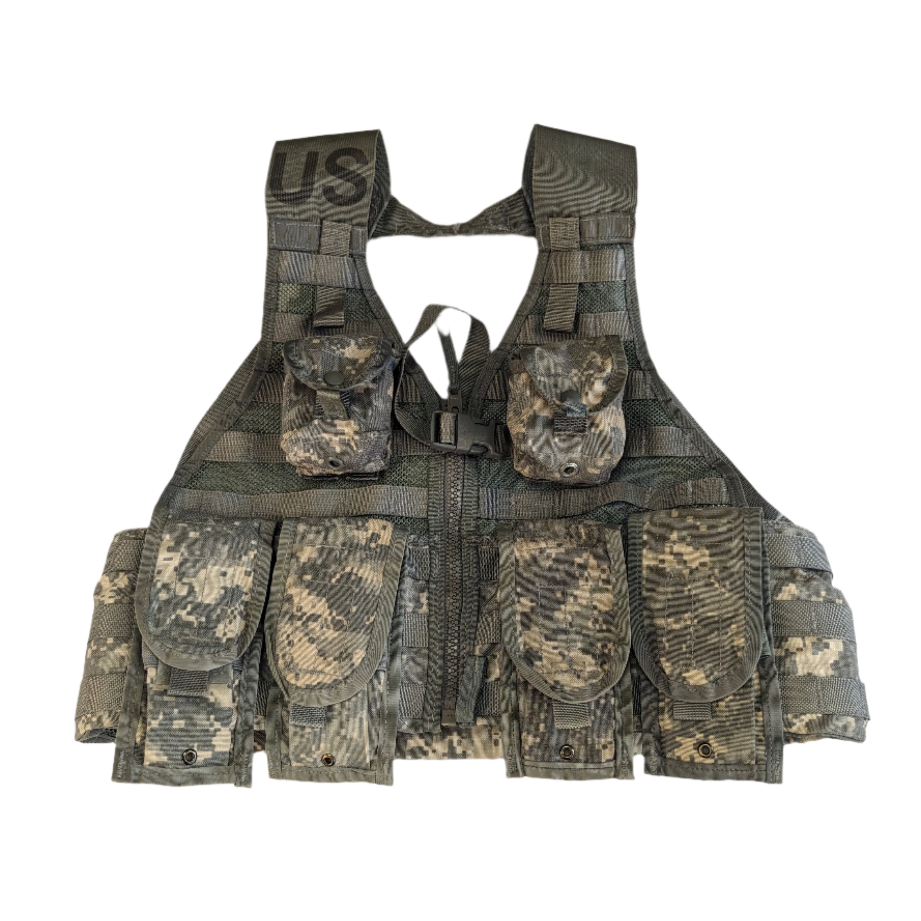 7pc. Load Carrier w/ 6 Pouches - ACU - 4DM-2HG