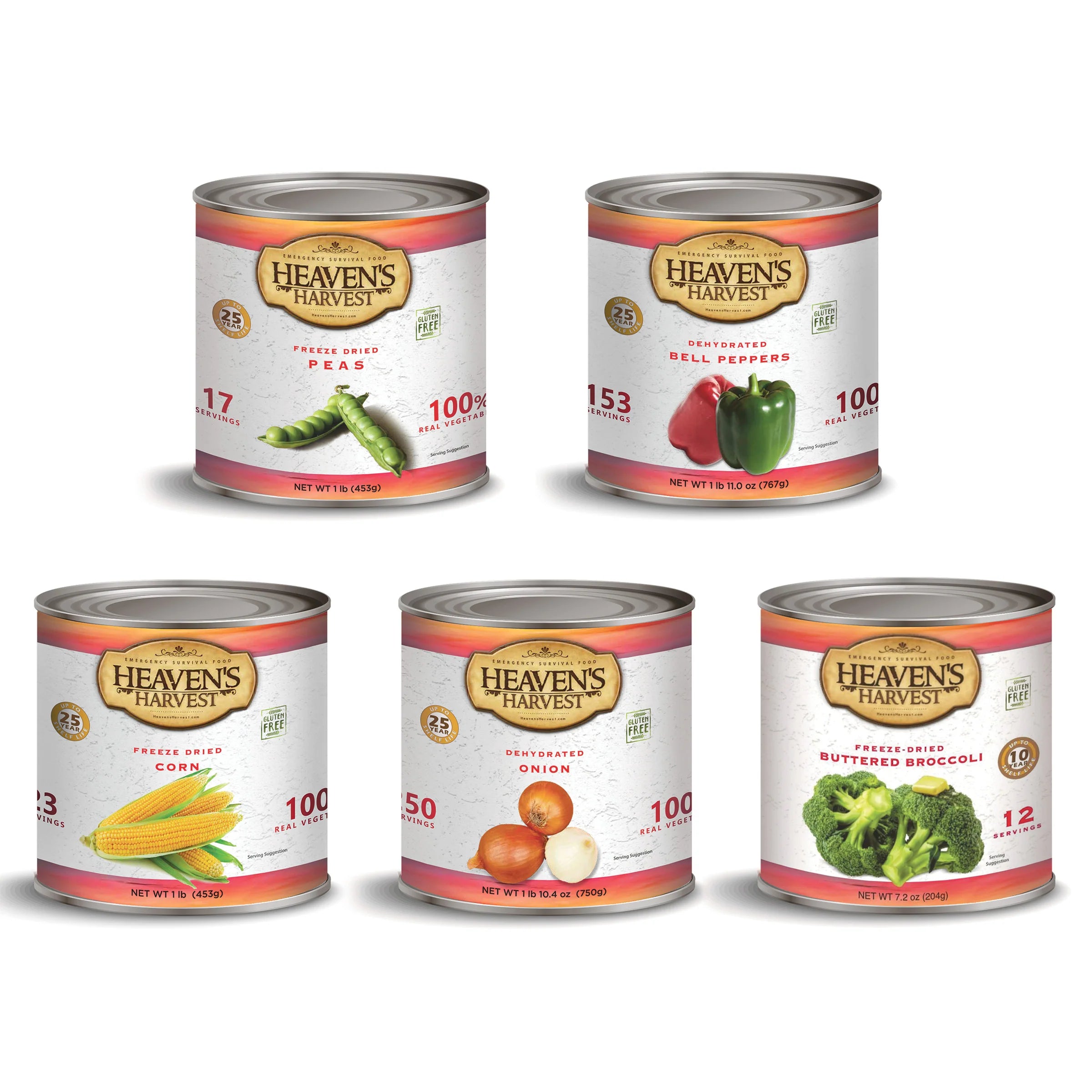 Vegetable Bundle, #10 Cans