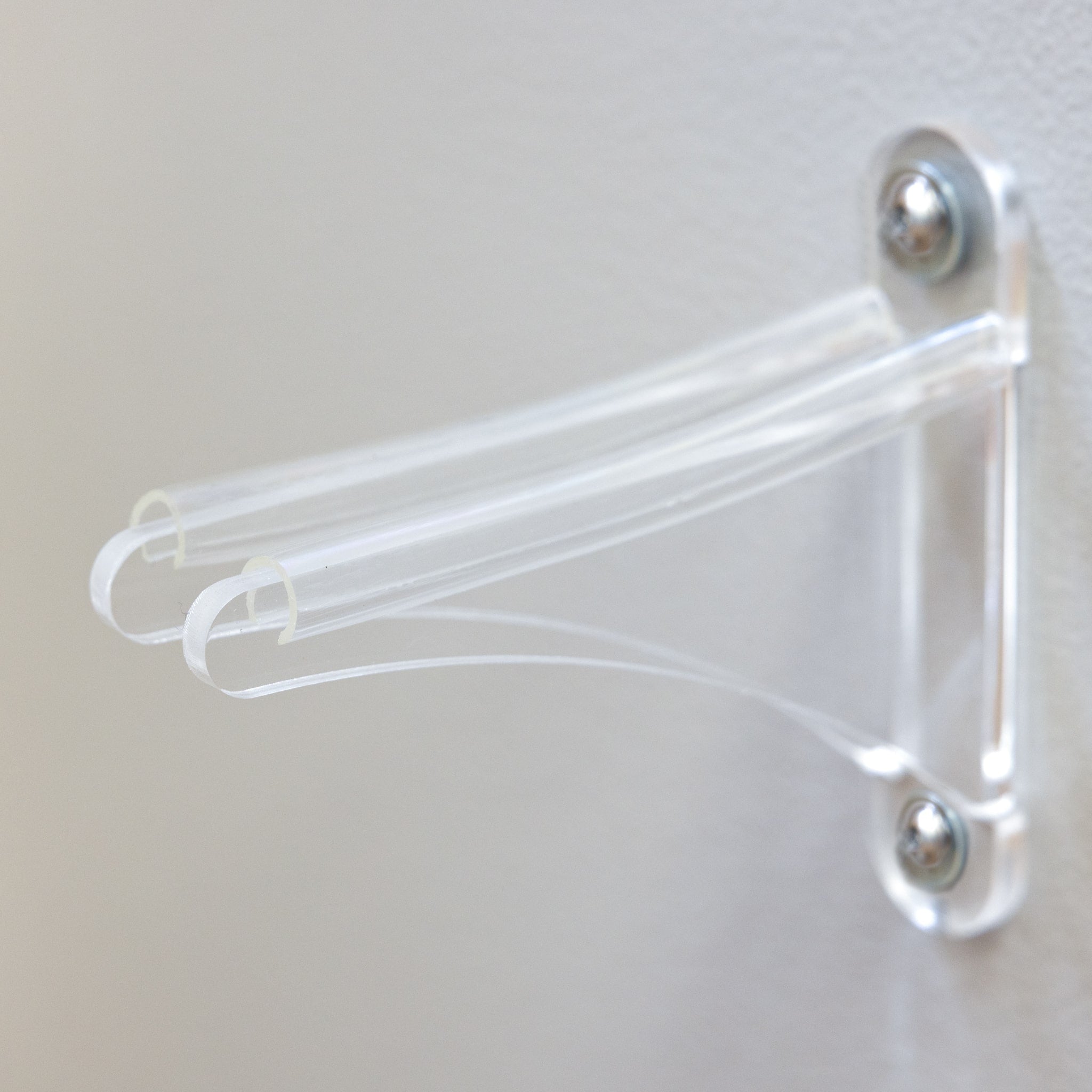Summit Clear Acrylic Ski Wall Rack | 2 Pack