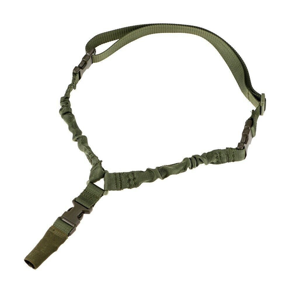 Heavy Duty Tactical Single Point Rifle Sling with QD Buckle