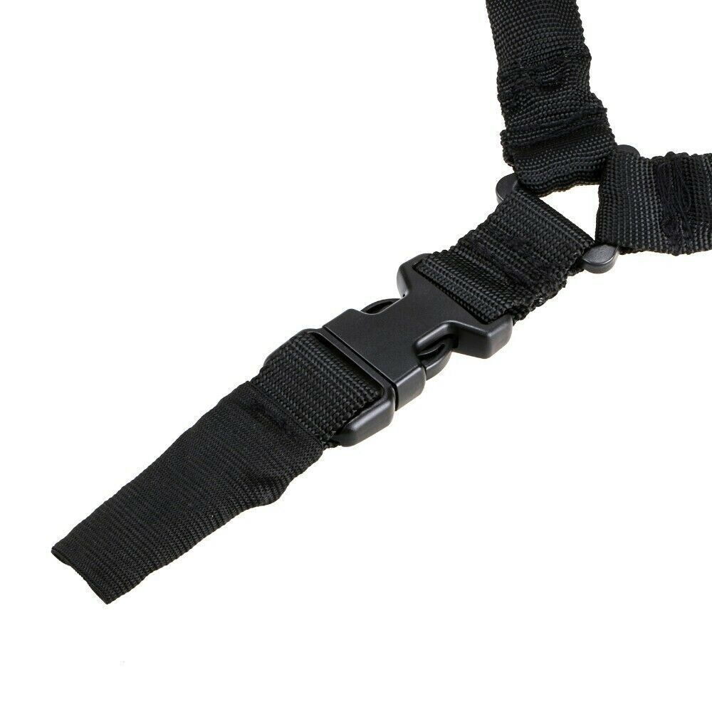 Heavy Duty Tactical Single Point Rifle Sling with QD Buckle