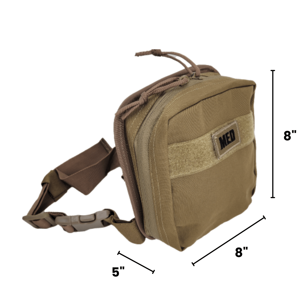 Enhanced IFAK – Pro Trauma Kit w/Tourniquet & Chest Seals