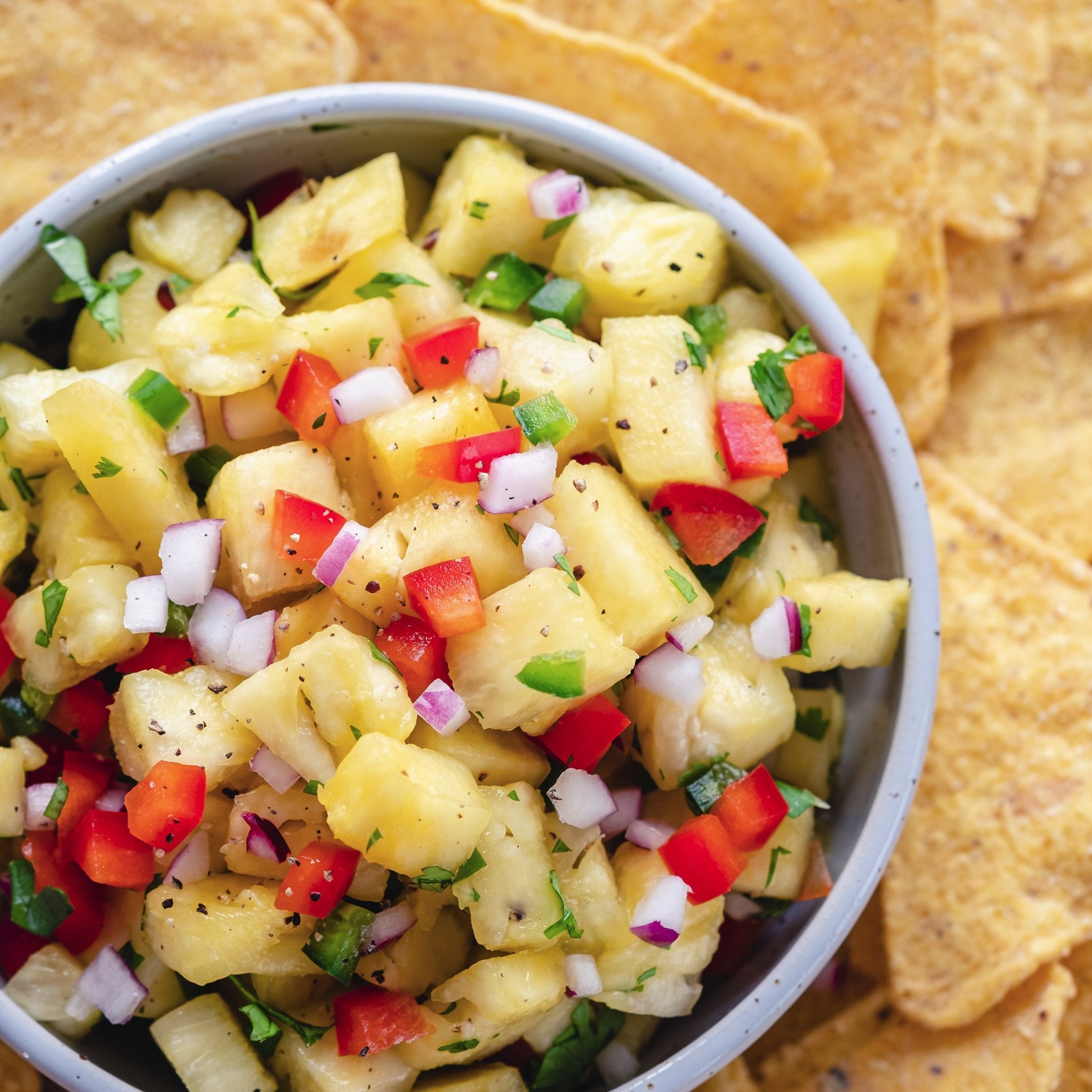 Freeze Dried Pineapple Pieces Can, 34 Servings