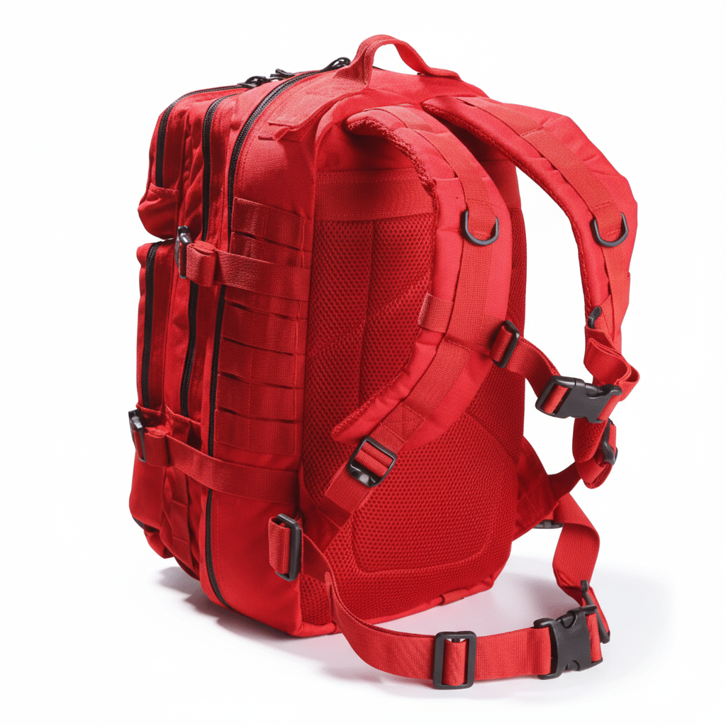 General Purpose First Aid Backpack with 70 professional emergency supplies in weather-resistant MOLLE bag