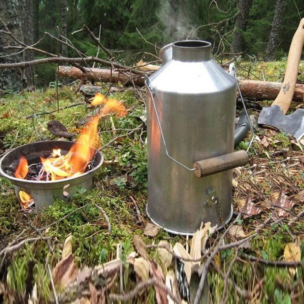 Base Camp 54 fl.oz. Camp Kettle (Stainless Steel)