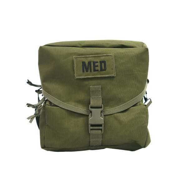 M3 Medic Kit tri-fold first aid kit with 70+ medical supplies for wound care and trauma response