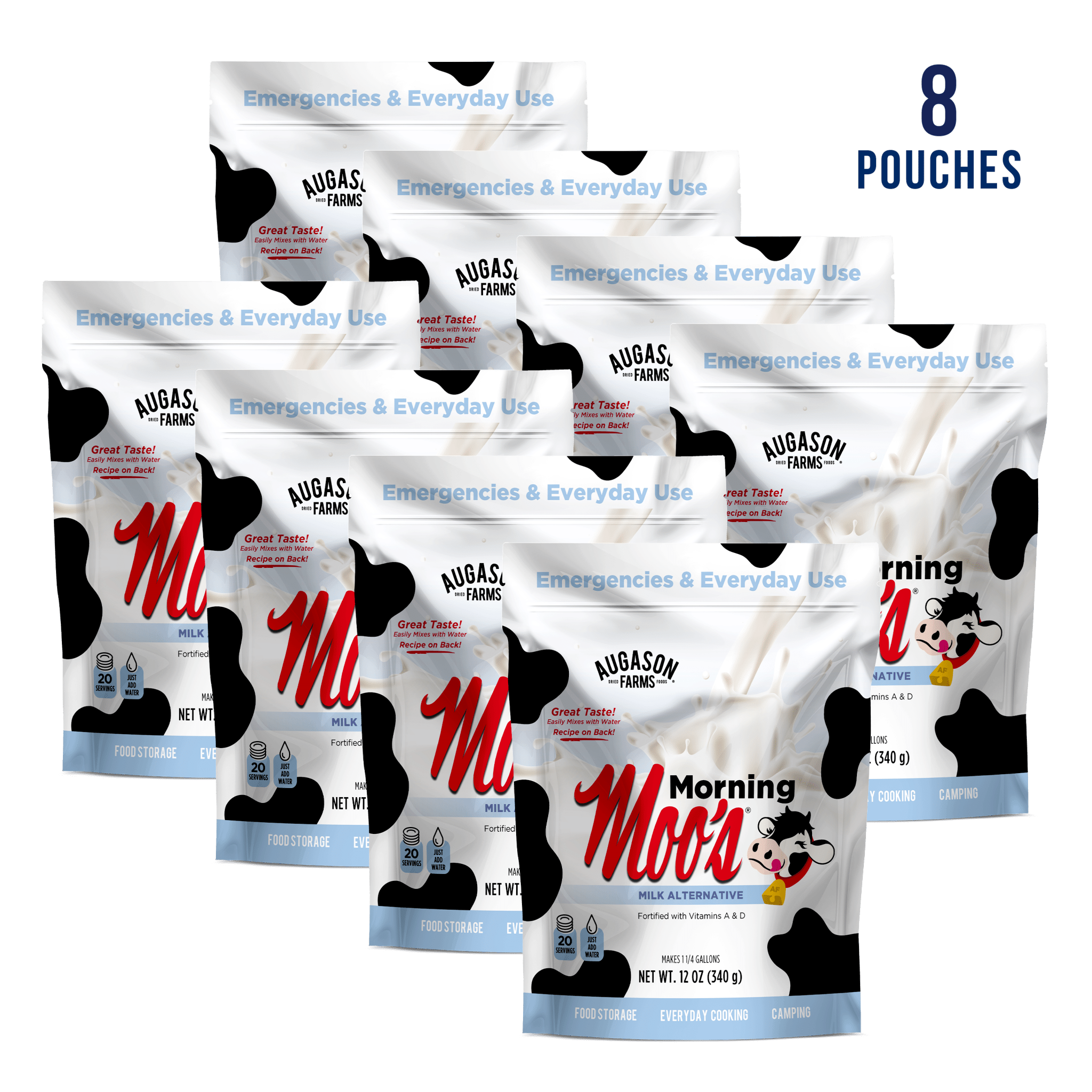 Morning Moo’s Milk Alternative Pouch, 20 Servings