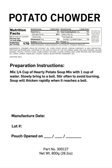 Survival Cave Ultimate 400-Serving Emergency Meal Kit | 25-Year Shelf Life | High-Calorie Survival Food Made in USA (Copy)