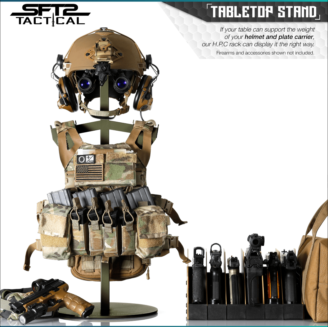 Tabletop Gear Rack