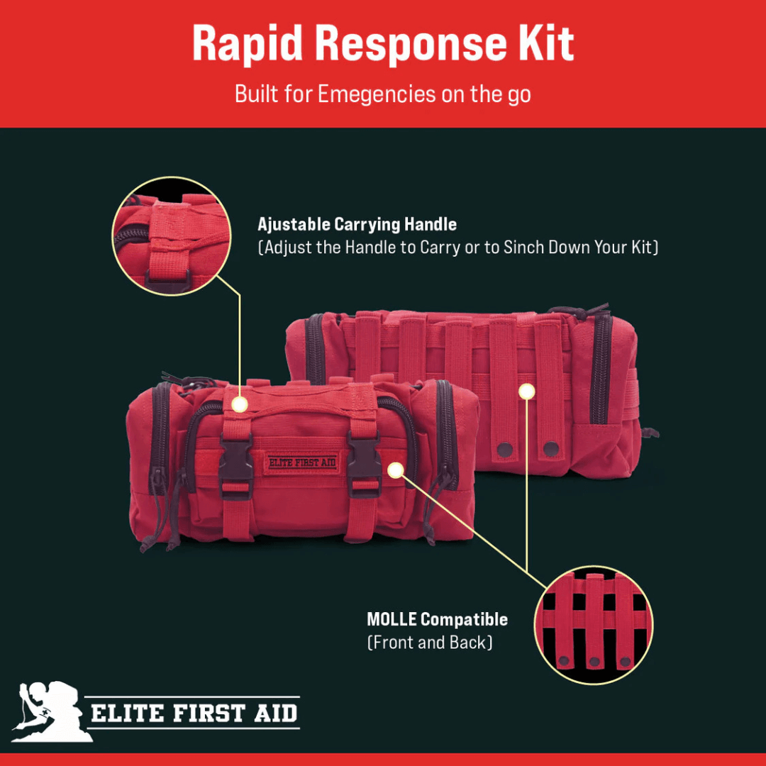 Rapid Response Trauma Kit w/Advanced Bleeding Control