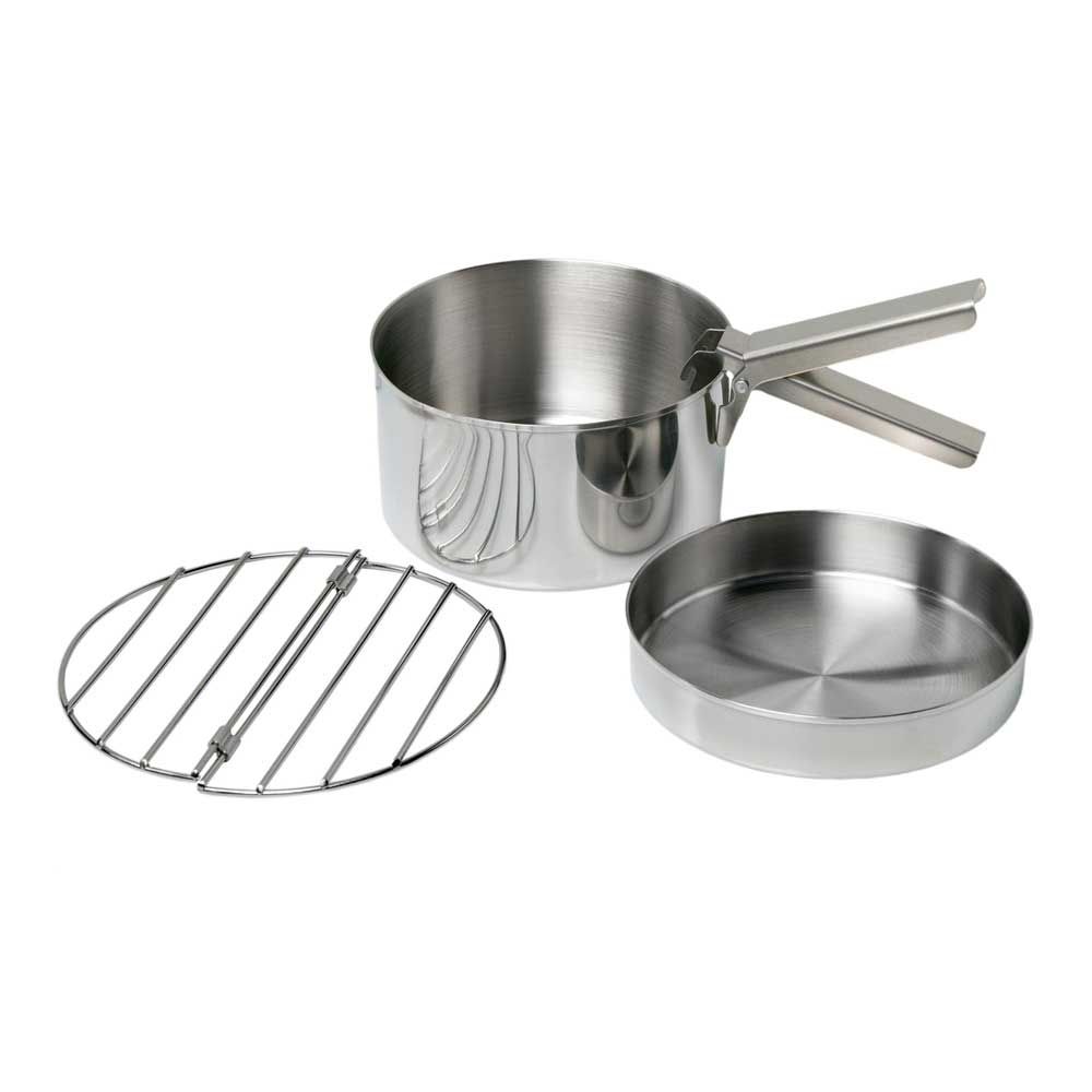 Stainless Steel 'Scout' Kettle (41 fl.oz) - Basic Kit