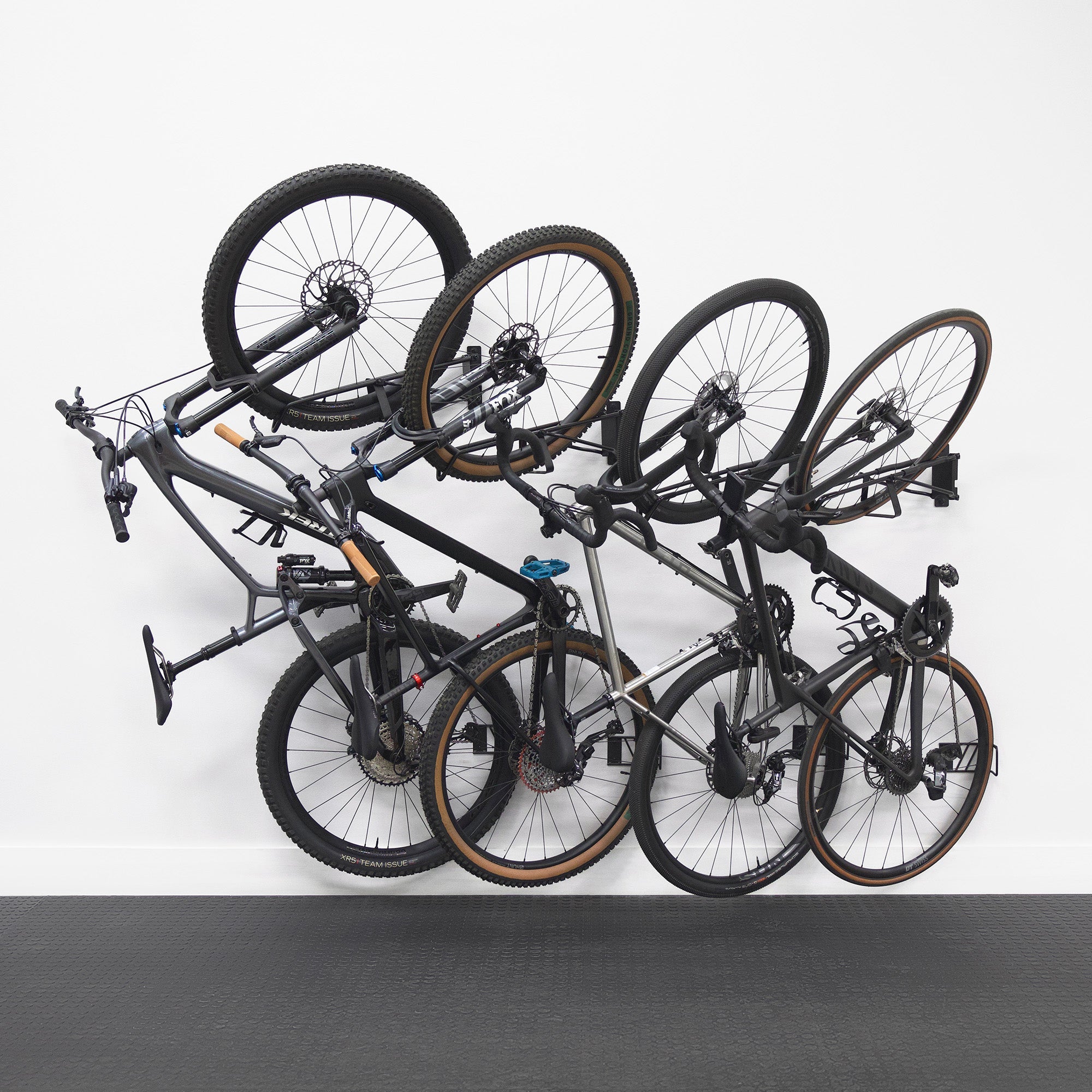 SwivelStow No-Lift Road & Gravel Bike Rack | 4 Pack
