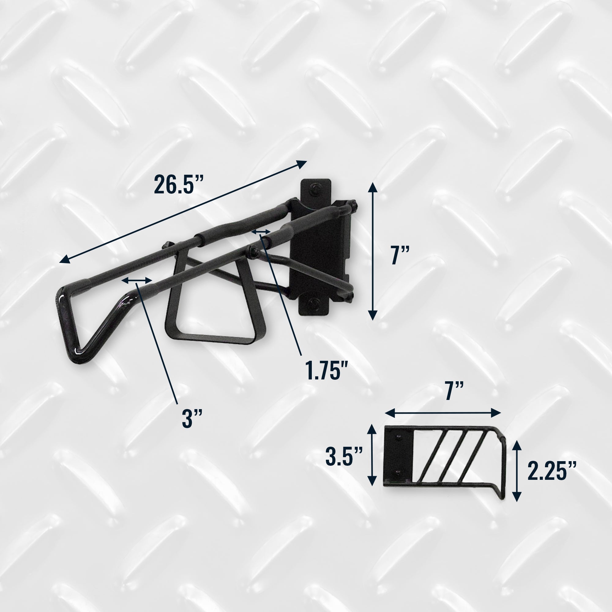 SwivelStow No-Lift Bike Rack | 2 MTB & 2 Road | 4 Pack