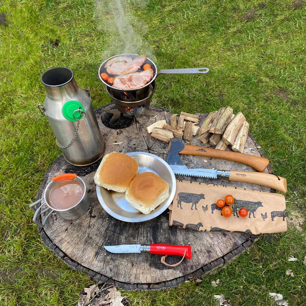 'Trekker' Stainless Steel Kettle & Kit