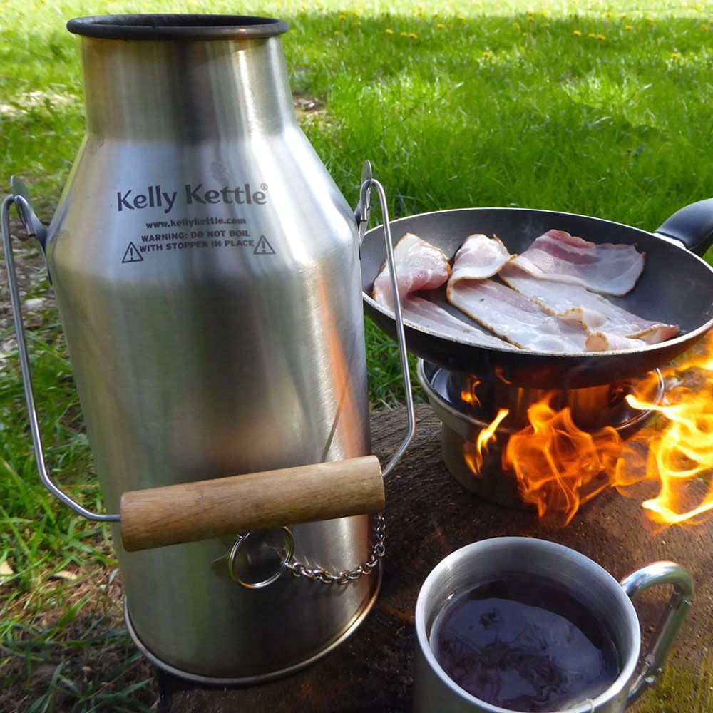 'Trekker' Stainless Steel Kettle & Kit