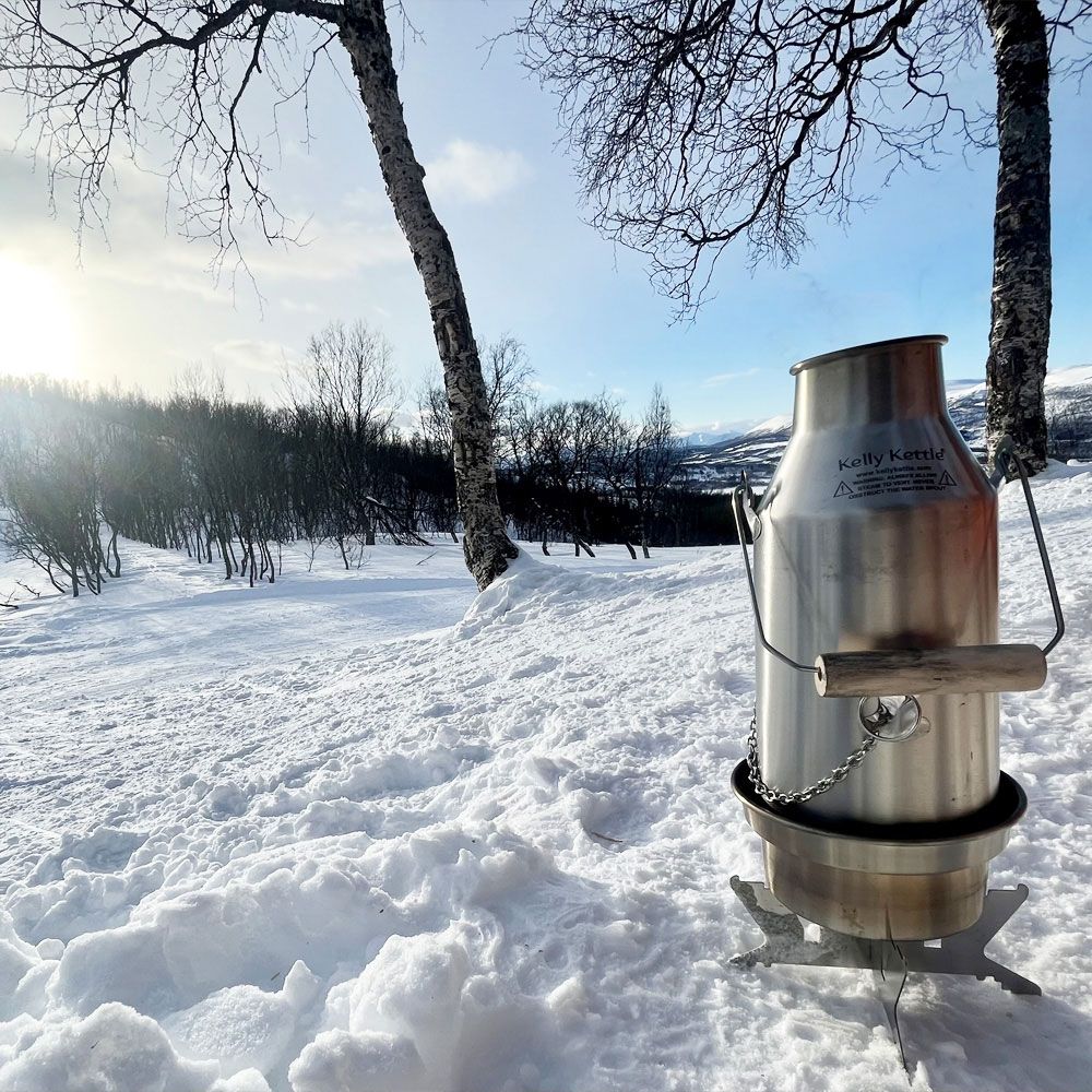 'Trekker' Stainless Steel Kettle & Kit