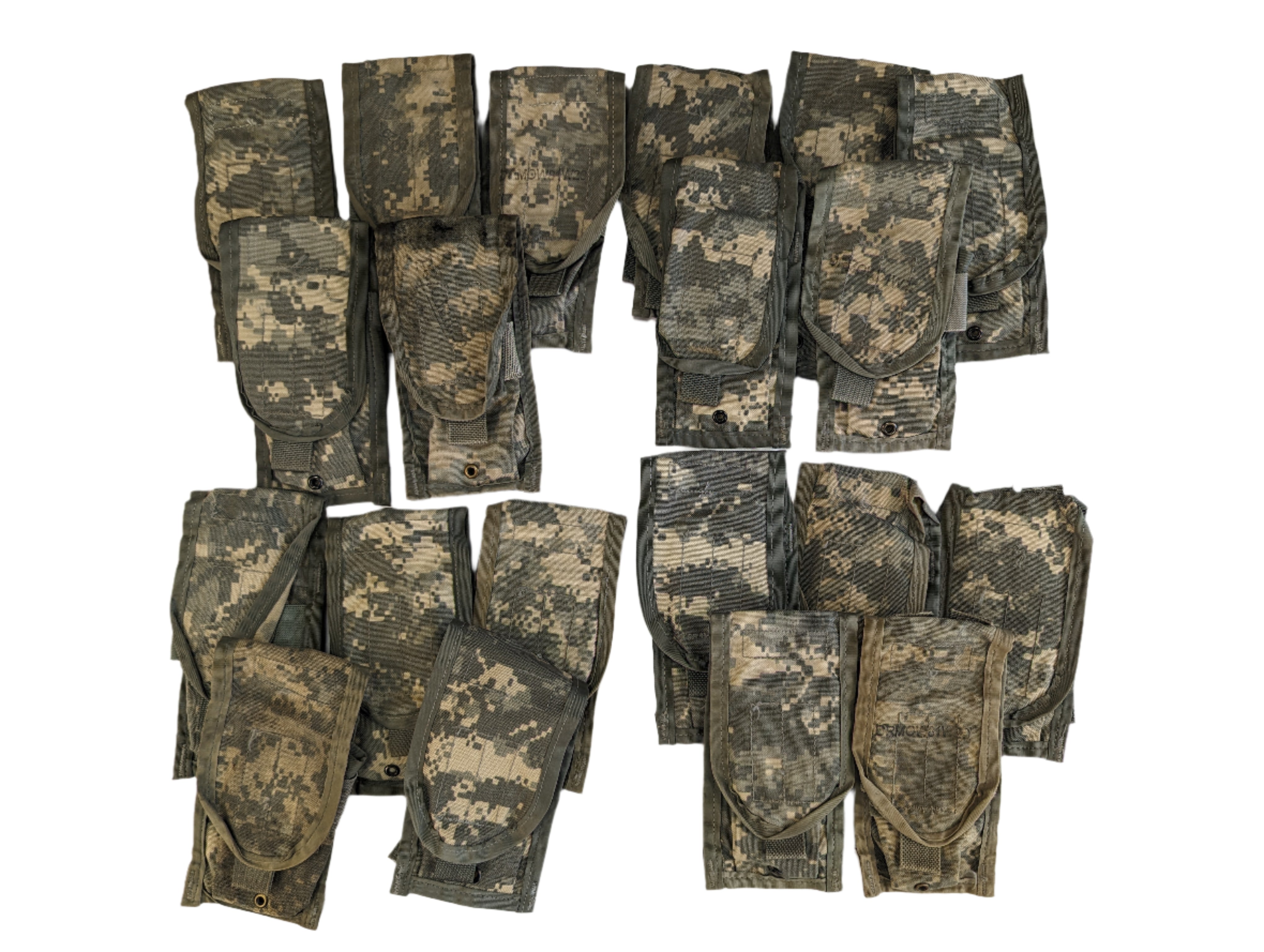 20 Pack - 2Mag Pouches - ACU - Good