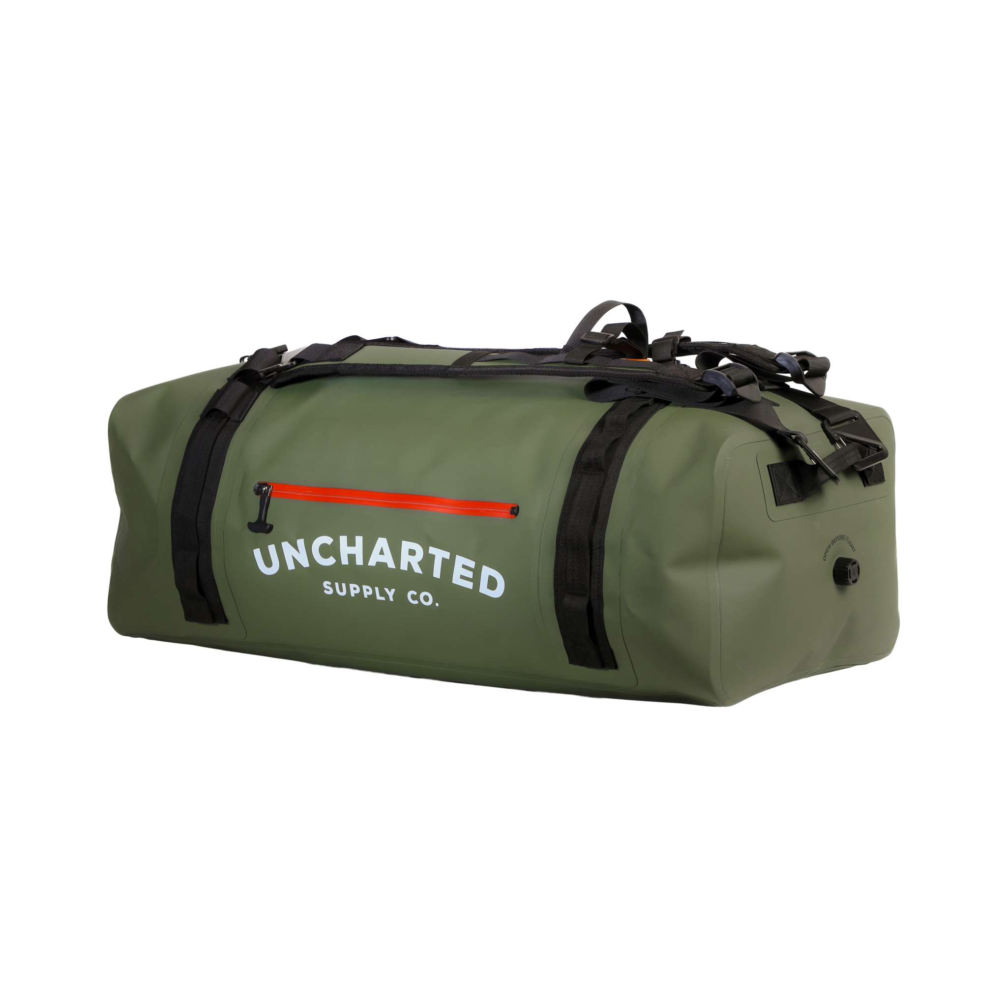 Vault 45L Duffel Bag designed for survival and urban use, durable and adaptable for all conditions